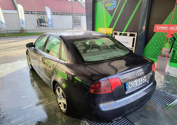 Audi A4 cena 18000 przebieg: 358450, rok produkcji 2007 z Miłomłyn małe 106